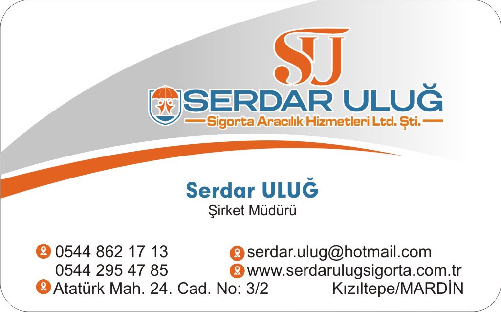SERDAR ULUĞ SİGORTA ARACILIK HİZMETLERİ